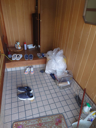 玄関のビフォアアフター