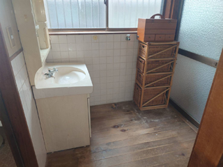 洗面のビフォアアフター