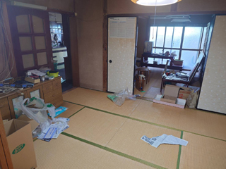 部屋1のビフォアアフター