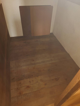 2階収納のビフォアアフター