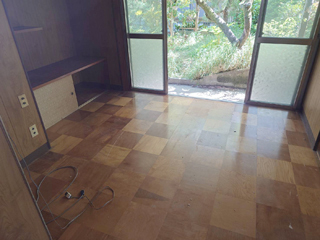 部屋５のアフター