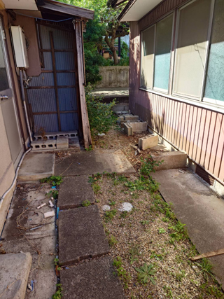 離れ外周のアフター