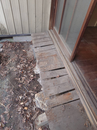 離れ外周のアフター