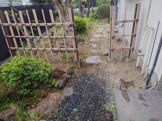 家の外周のアフター