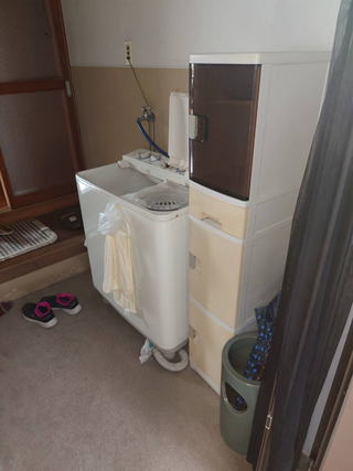 勝手口のビフォア