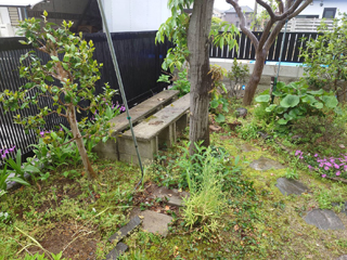 家の外周のアフター