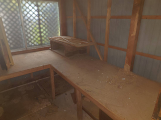 車庫裏倉庫のアフター