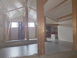 部屋裏収納のビフォア