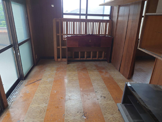 ２階部屋４のアフター