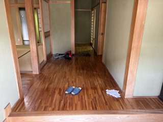玄関のアフター