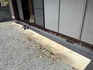 家の外周のアフター