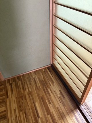 廊下のアフター