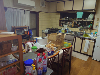 キッチンのビフォア