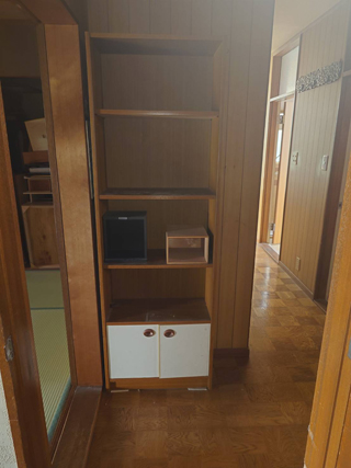廊下のビフォアアフター