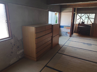 １階物置のビフォアアフター