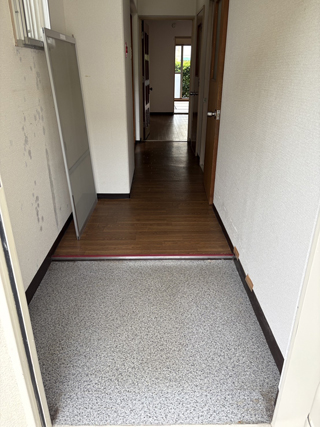 玄関のビフォアアフター