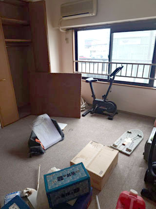 部屋1のビフォアアフター
