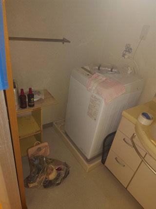 洗面のビフォアアフター