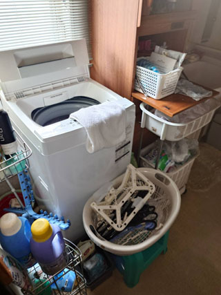 洗面のビフォアアフター