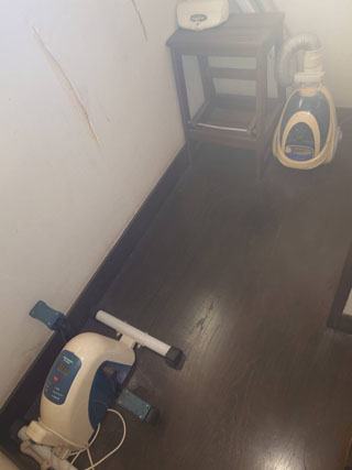 ２階廊下のビフォアアフター
