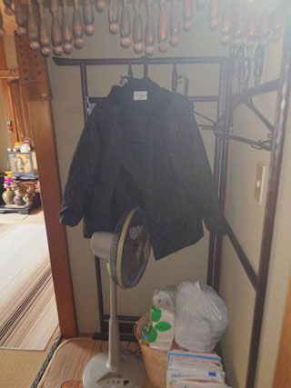 部屋１入口のビフォアアフター