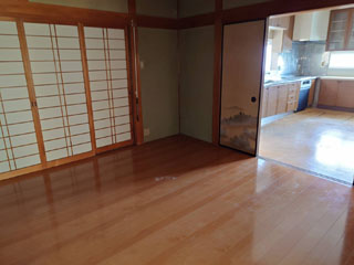 部屋2のビフォアアフター