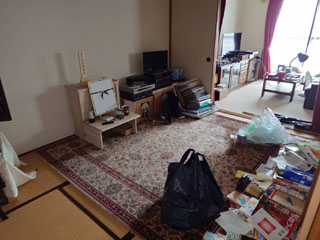 部屋２のビフォアアフター