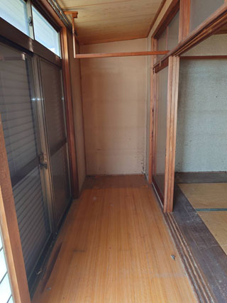 縁側のビフォアアフター