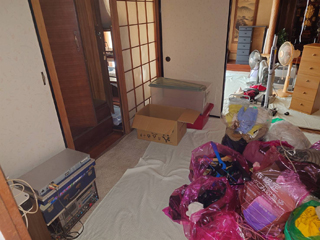 部屋1のビフォアアフター