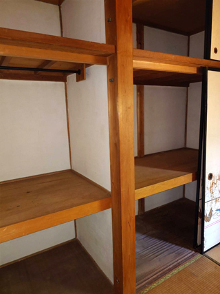 部屋3押し入れのビフォアアフター