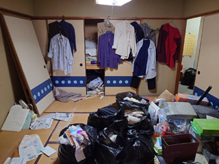 部屋2のビフォアアフター