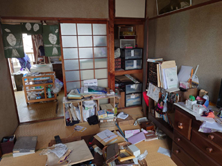 部屋１のビフォアアフター