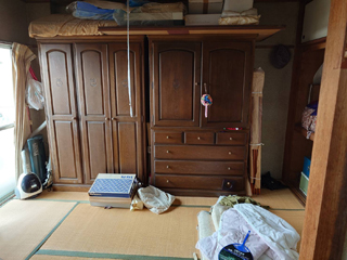 部屋２のビフォアアフター