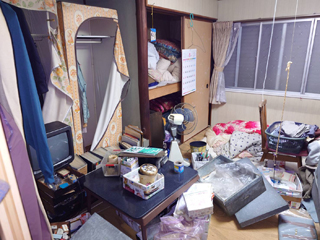 部屋6のビフォアアフター