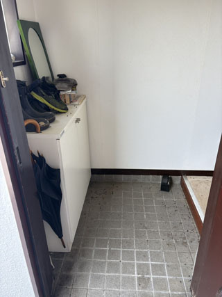 玄関のビフォアアフター